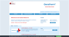 Desktop Screenshot of geratherm.de