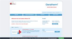 Desktop Screenshot of geratherm.com